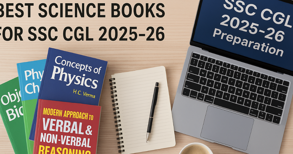 Best Book for Science for SSC CGL Exam 2025-26