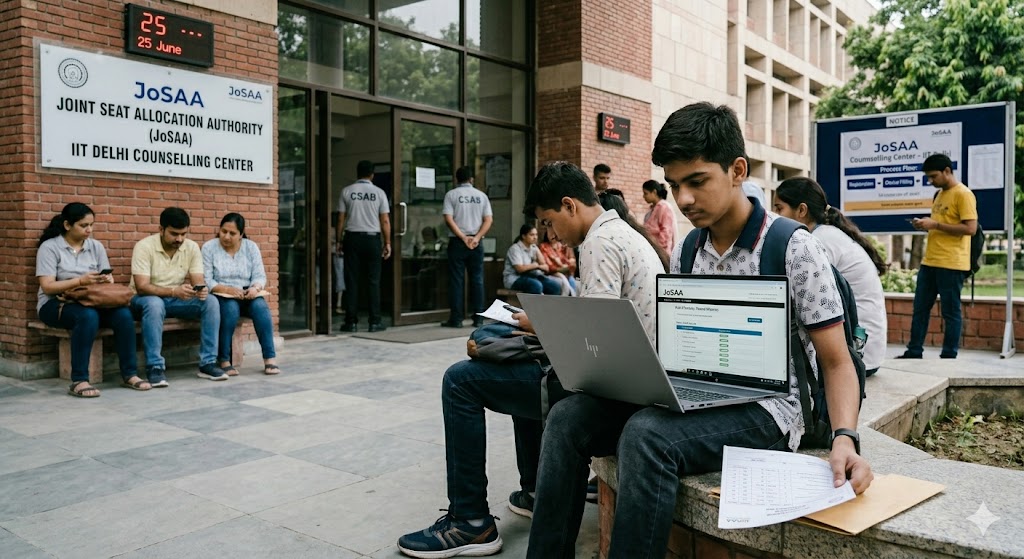 JoSAA freeze float slide