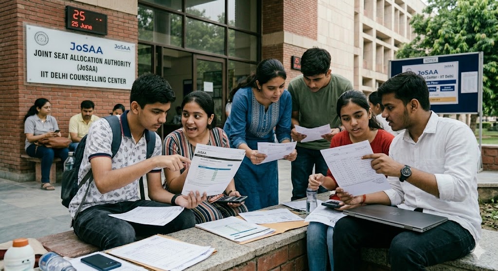 JoSAA freeze float slide