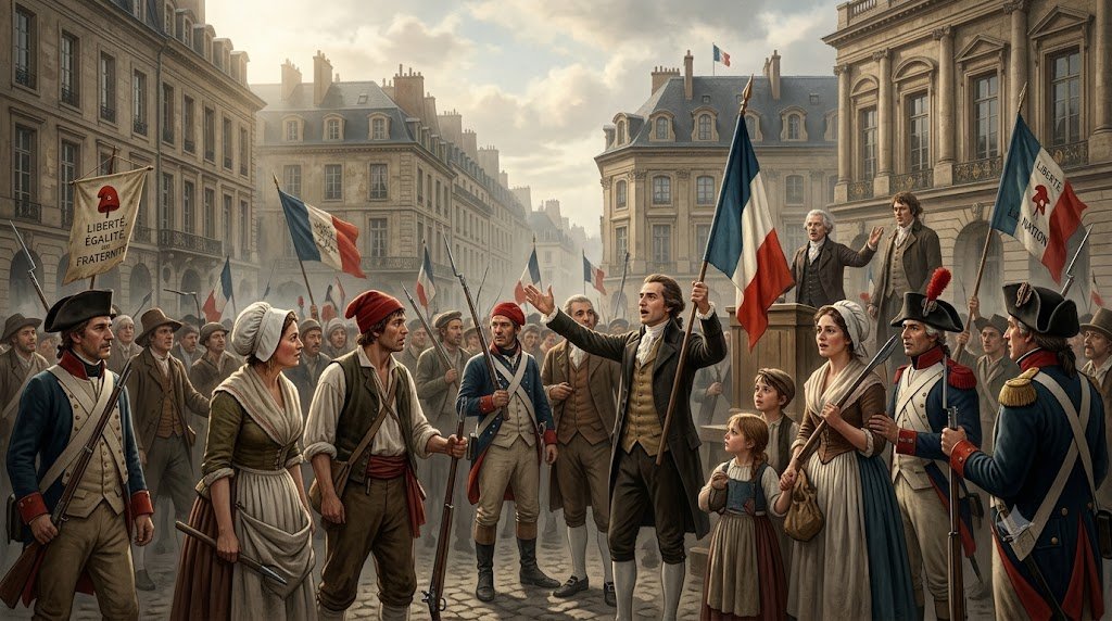 French Revolution in 1789