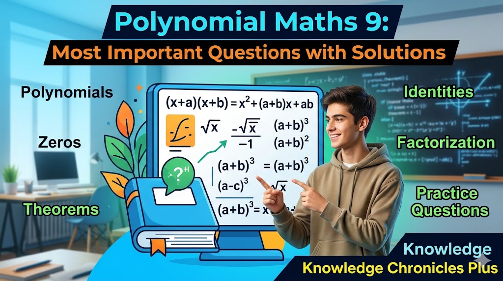 Polynomial Maths 9 Most Important Questions with Solutions