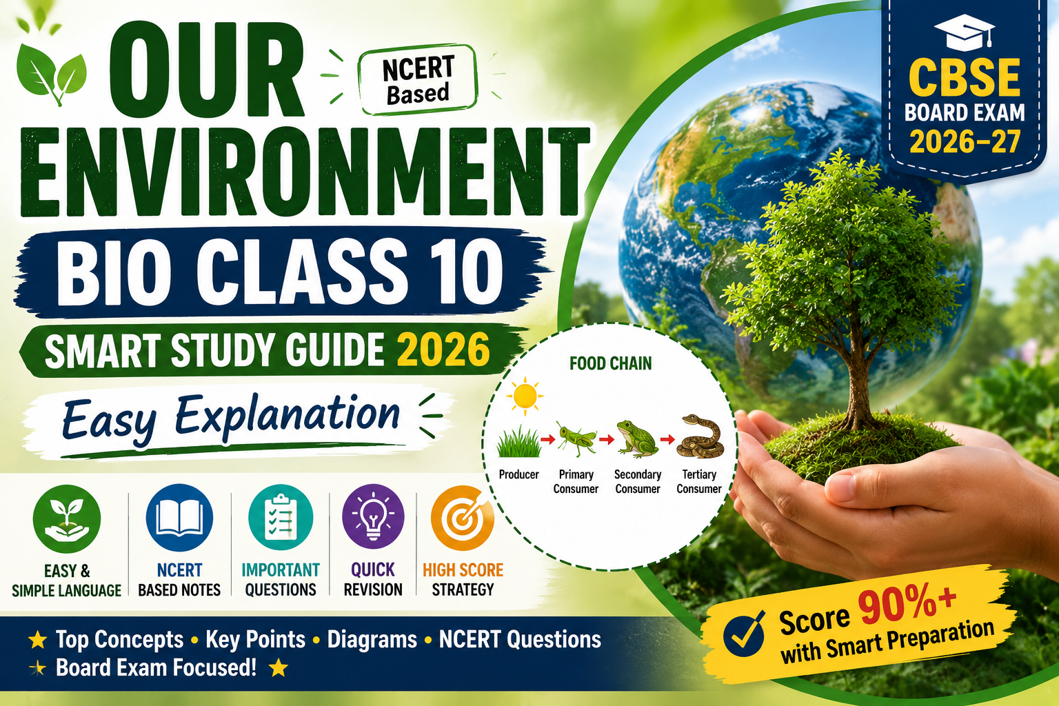 Our Environment Bio Class 10 Smart Study Guide 2026: Easy Explanation